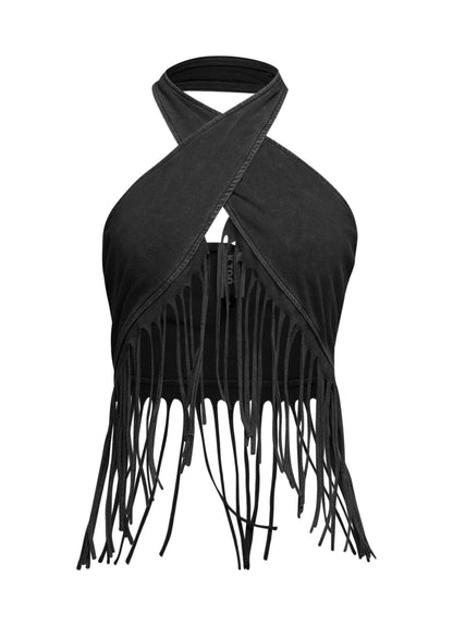 Queen of the Rodeo Halter Top