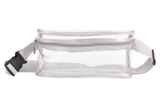 Clear See Thru Rectangle Fanny Pack