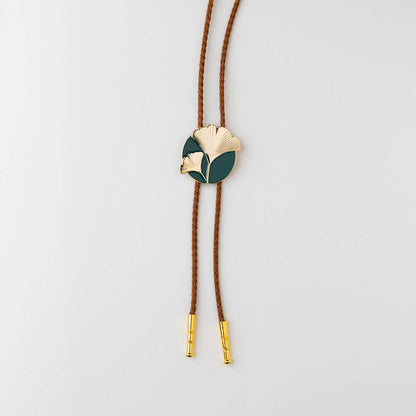 Ginkgo Bolo Tie