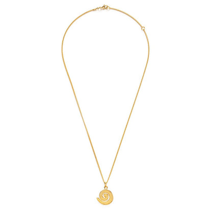 Spiral Pendant Necklace