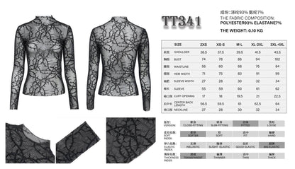 Thorna Birch Sheer Top