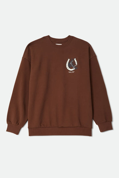 Evil Eye Horseshoe Crew Neck