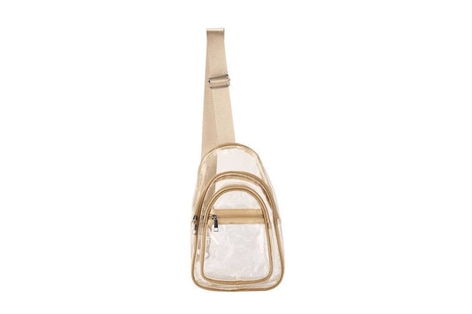 Clear see Thru Sling Bag