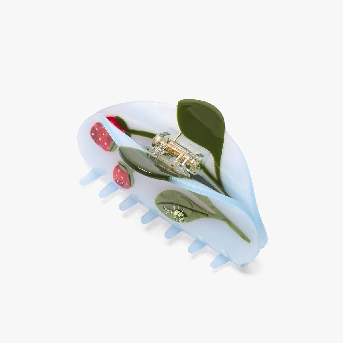 Forest Strawberry Claw Clip