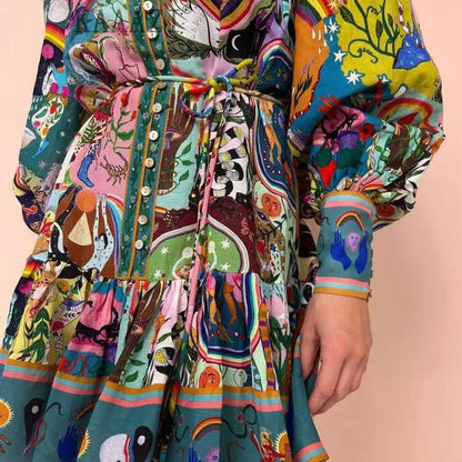 Tarot Graffiti Dress