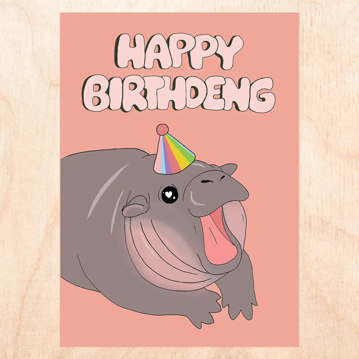 Happy Birthdeng Card