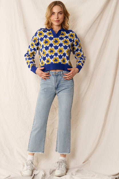 Flower Power Sweater