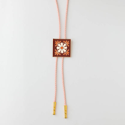 Mexican Tile Bolo Tie with Marisol Ortega