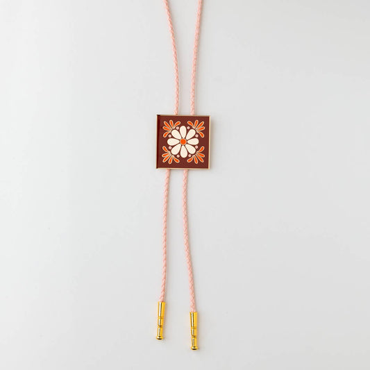 Mexican Tile Bolo Tie with Marisol Ortega