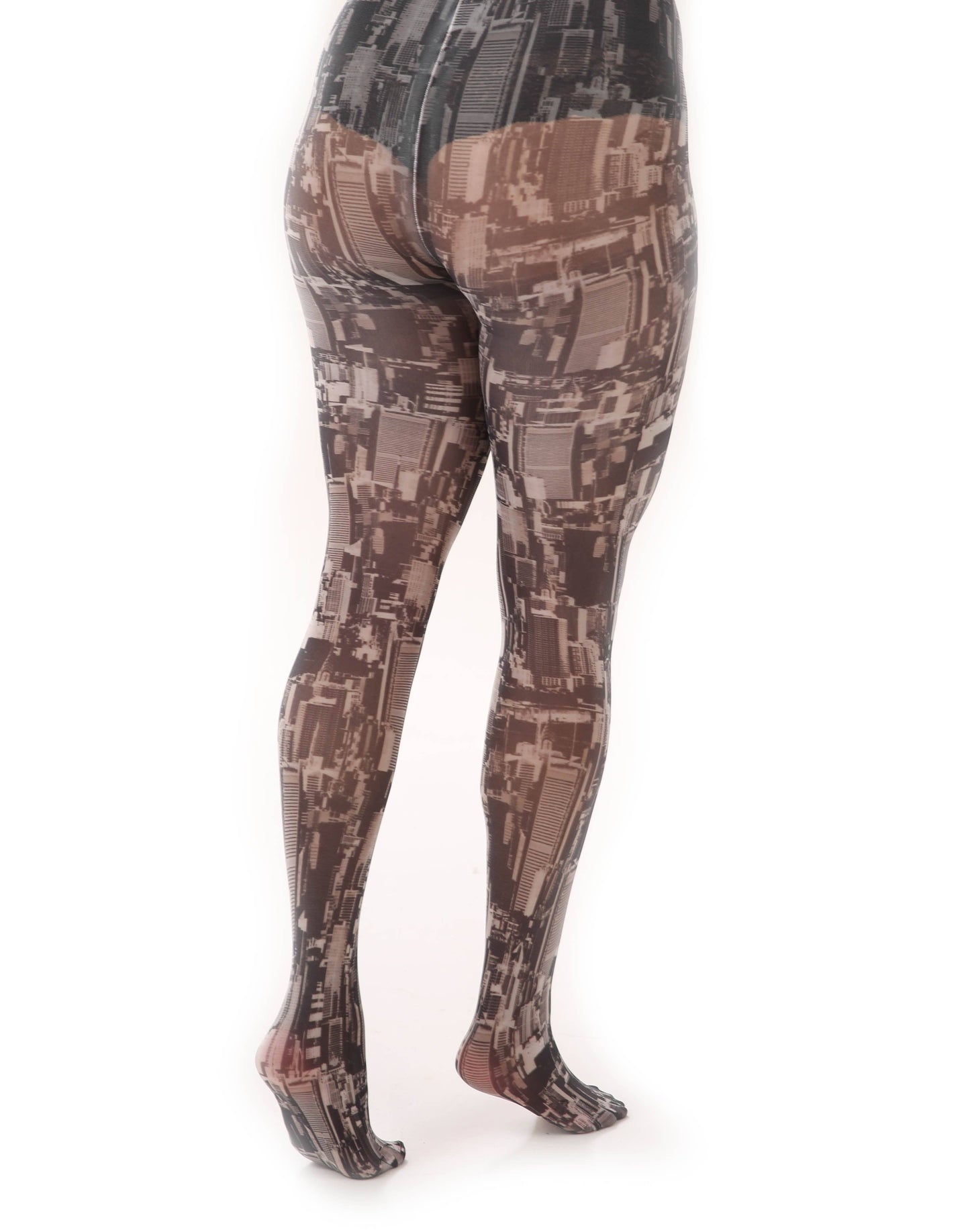 Skyline Printed Tights