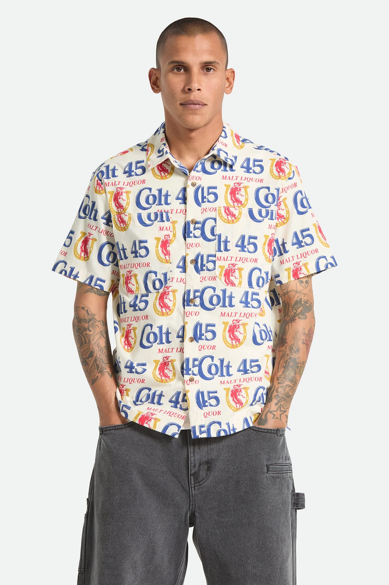 Colt 45 X Brixton Shirt