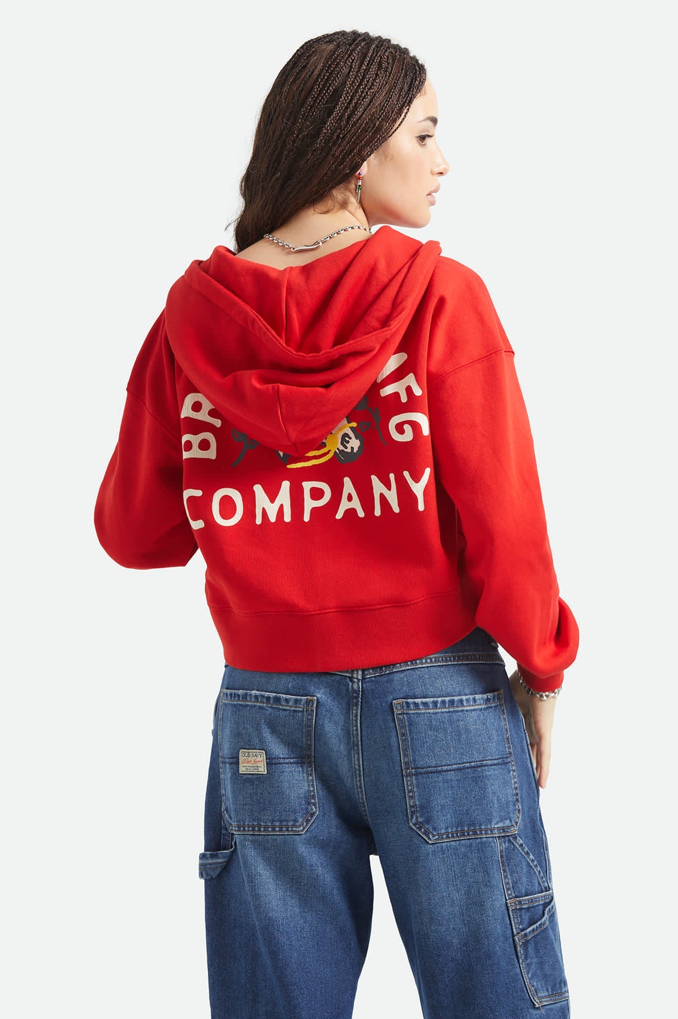 Trophy Horse Crop Hoodie