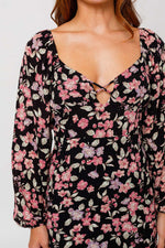 August Long Sleeve Mini Dress