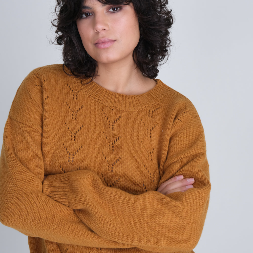 Riva Lacy Wool Jumper
