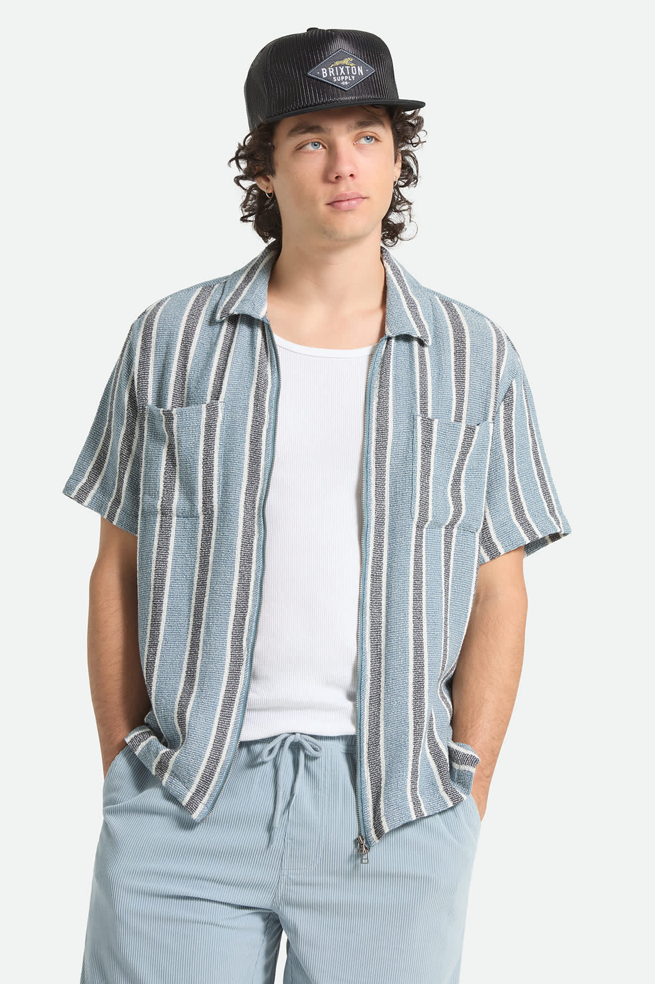 The Dexter Textured Stripe Shirt