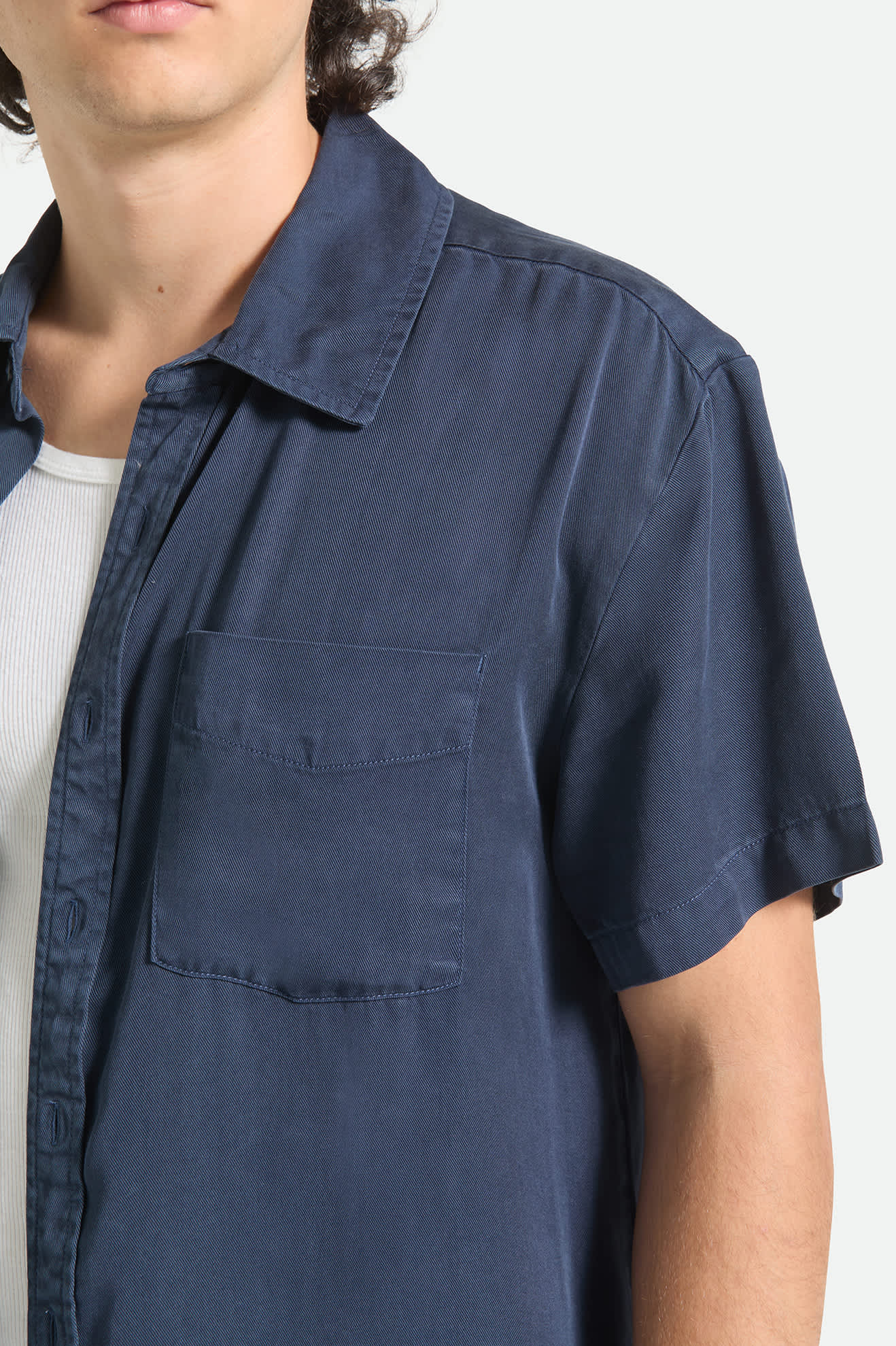 Cru Linen Blend Plaid Woven Shirt