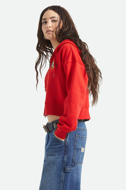 Trophy Horse Crop Hoodie