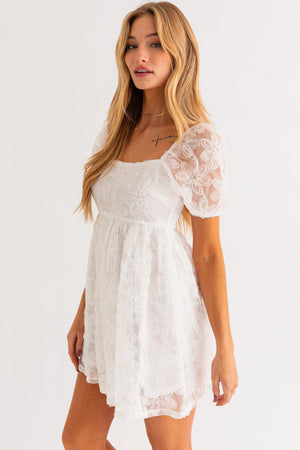 Midnight Rain Mini Dress