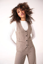 Soho Gingham Vest