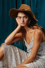 Holiday Party Sequin Slip Dress