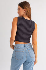 Lords and Ladies Scarf Hem Tank