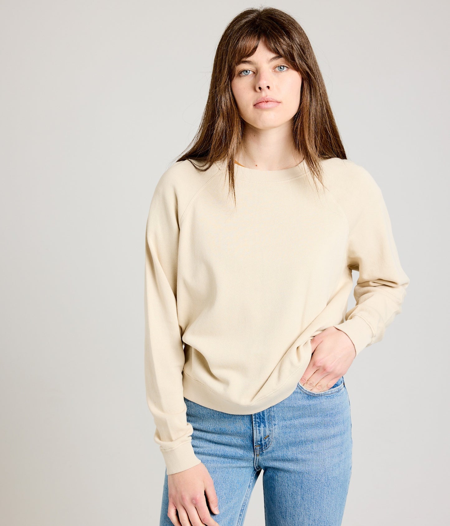 Raglan Fleece Sweatshirt