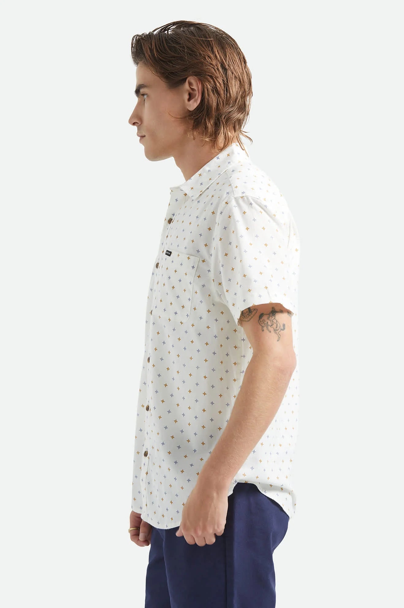 Charter Stripe Button Up