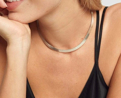 Zoe Snake Chain Necklace*