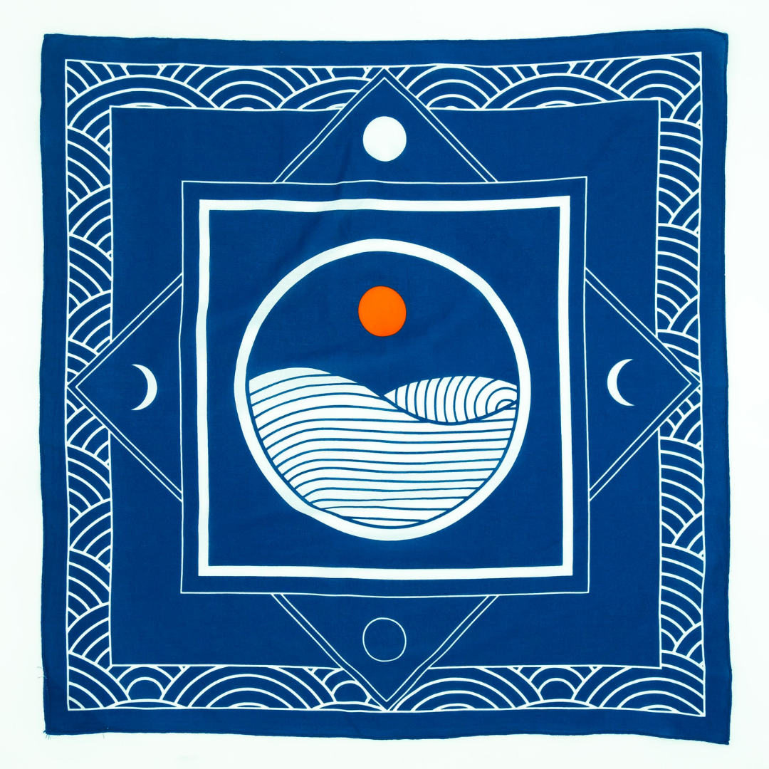 Breaking Waves Bandana