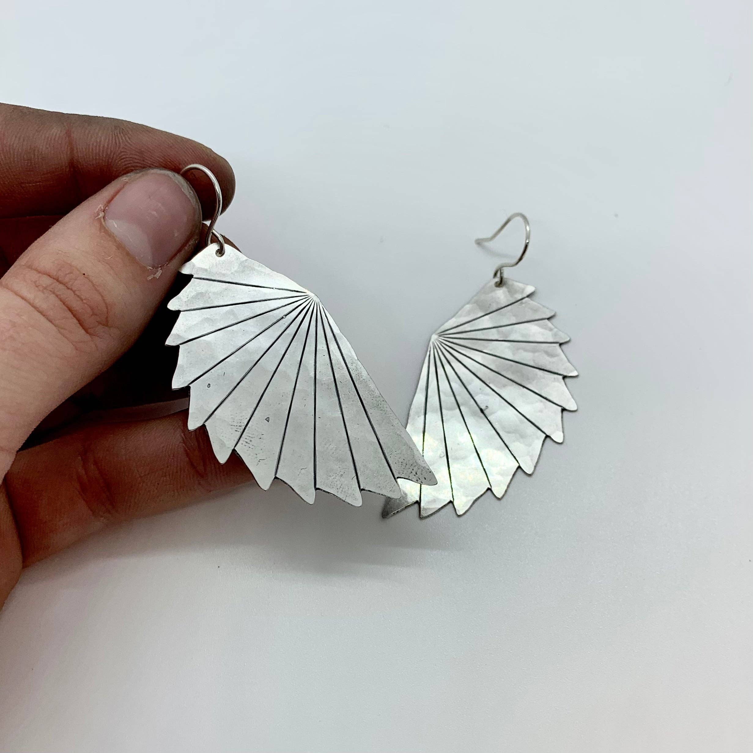 Handmade Winged Earrings