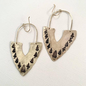 Handmade Forest Earrings