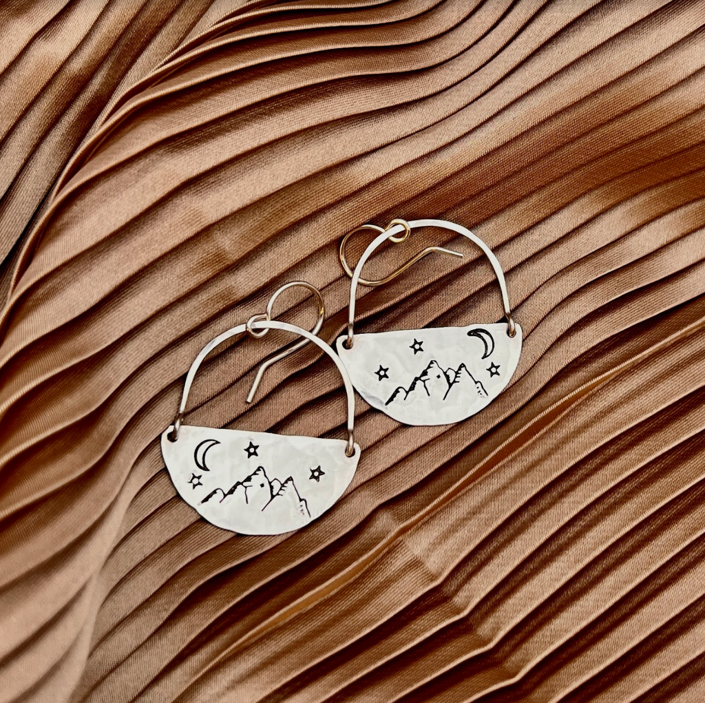 Handmade Rocky Mountain Earrings