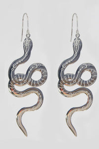Celestial Snake Earrings