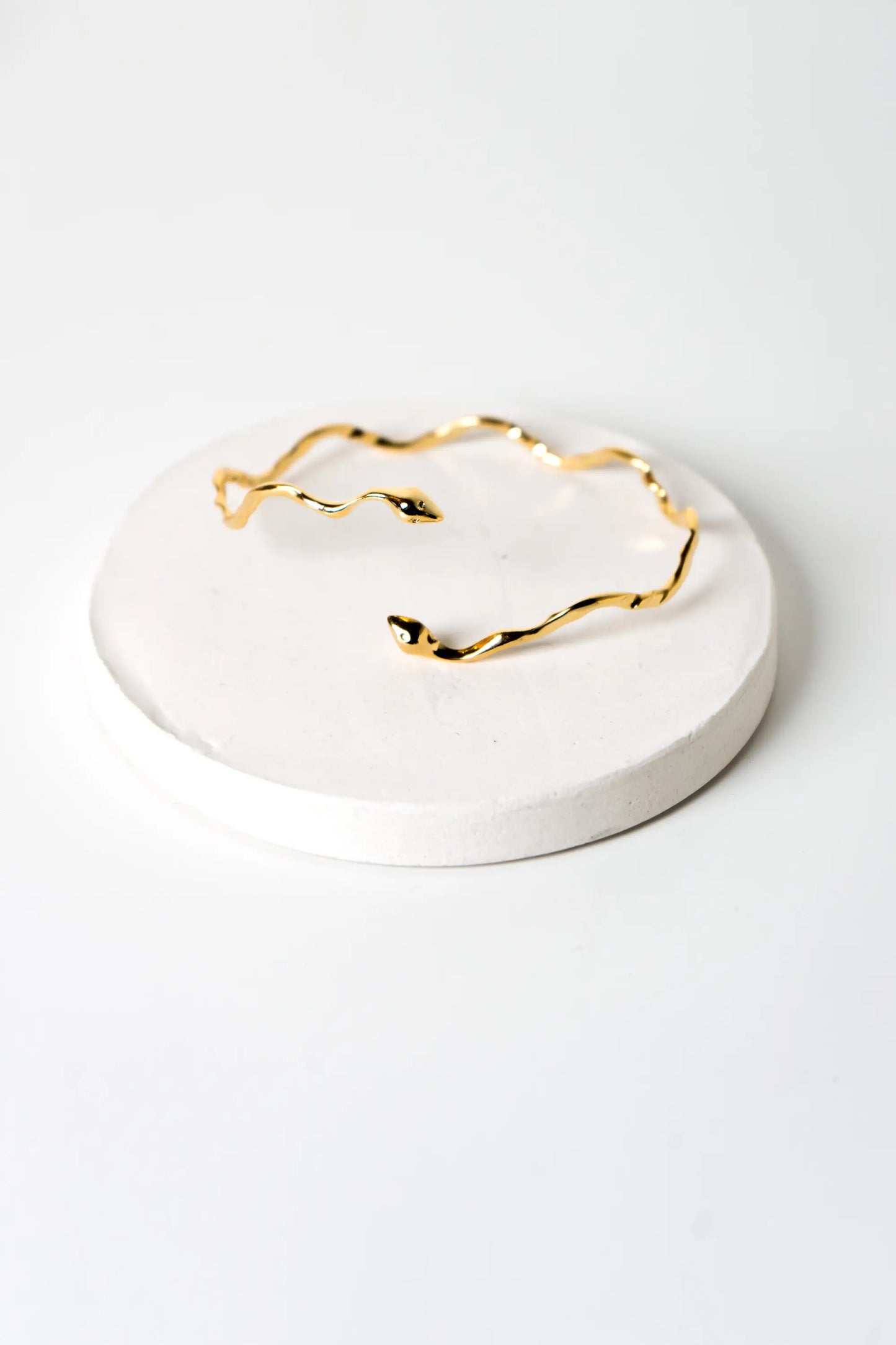 On A Plane 24k Gold Cuff