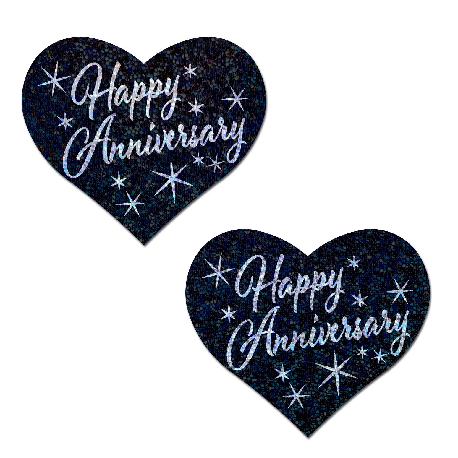 Happy Anniversary' Heart Nipple Pasties – Betty's Divine