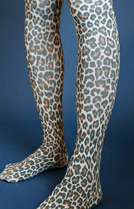 Leopard Tights