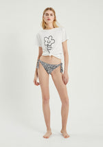 Flores Print Tie Bikini Bottoms SALE