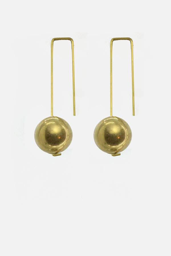 Small Sphere Earrings