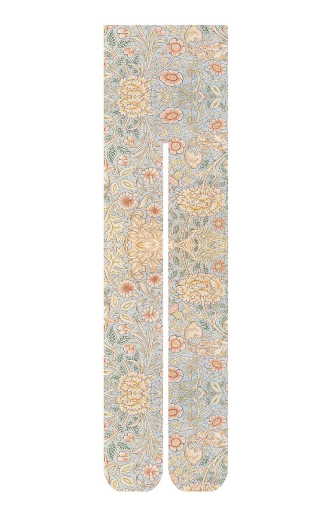 Double Branch by William Morris Printed Tights