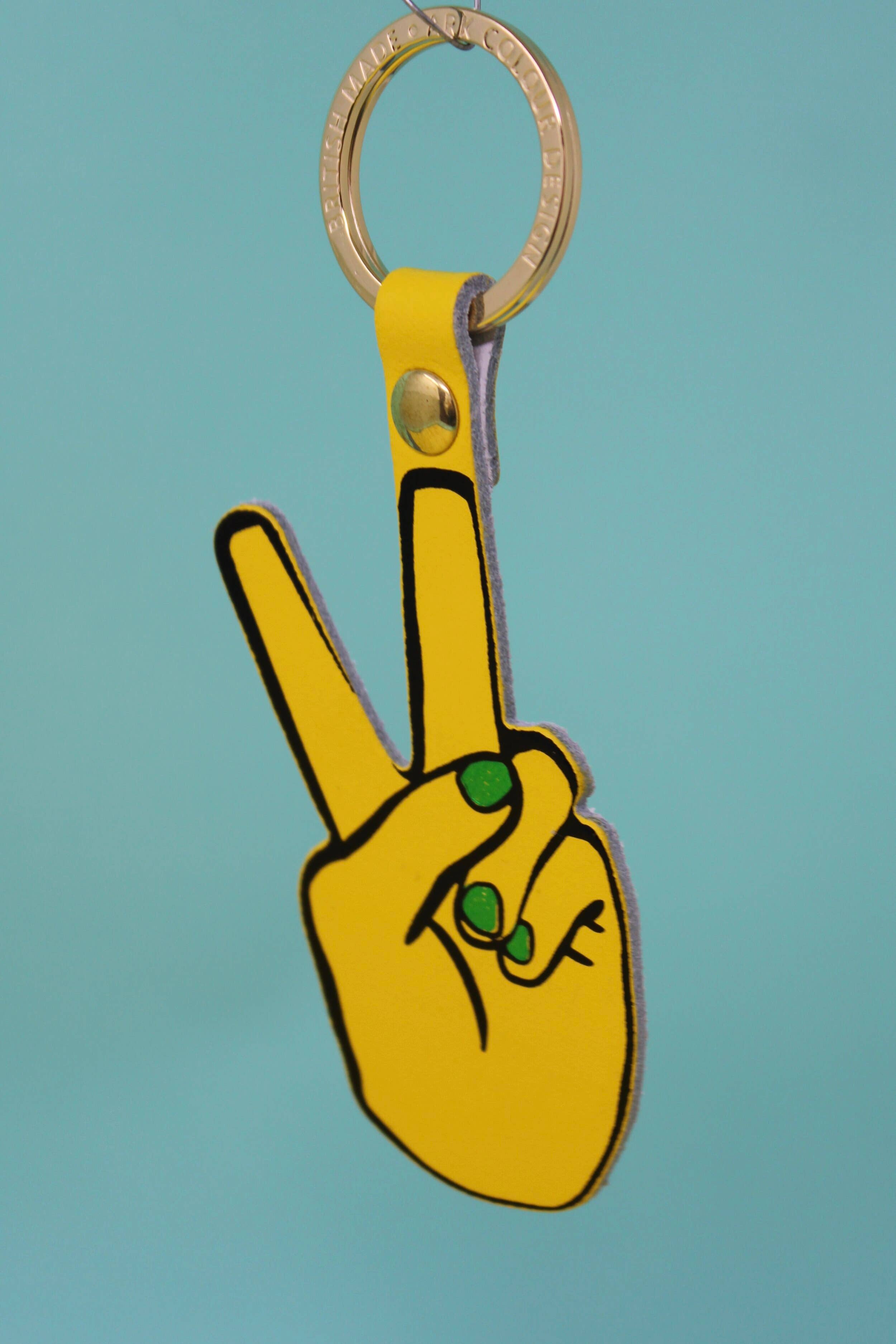 Hand Signs Key Fobs