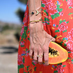 Stone and Moon Cuff