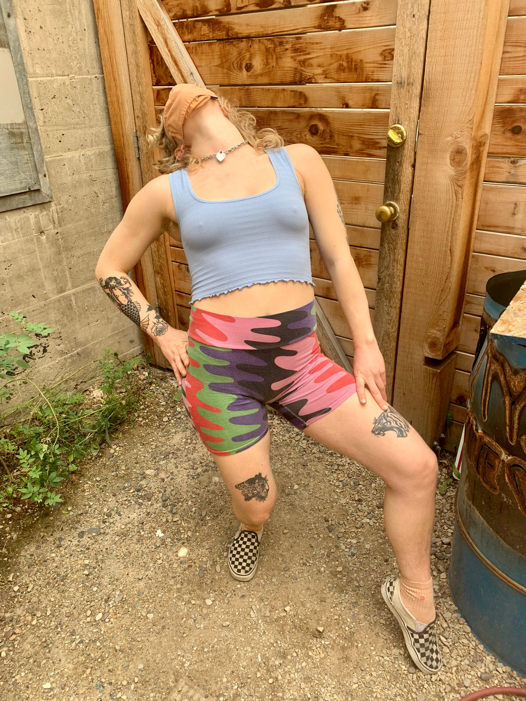 Merrow Scoop Neck Crop Top