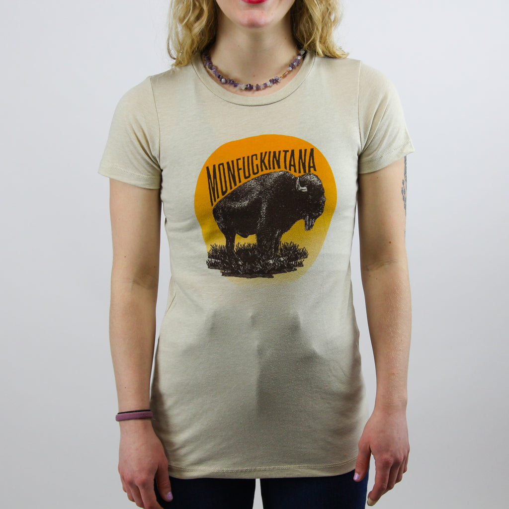 Montana Tee - Femme Bison