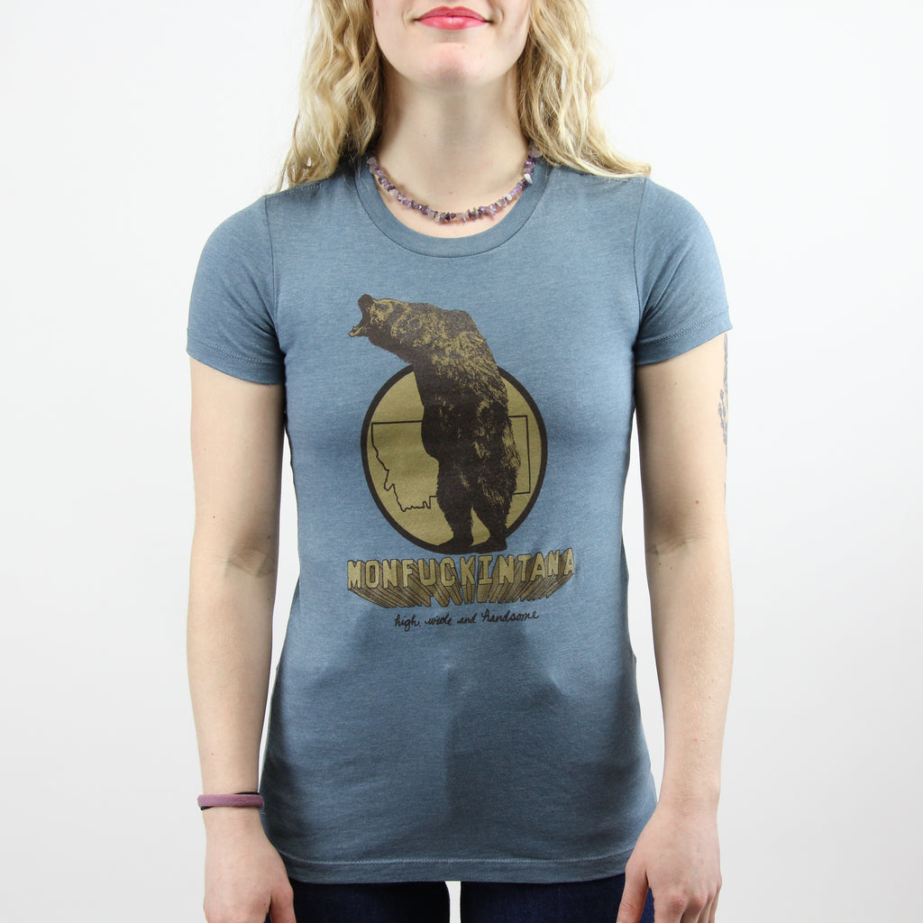 Montana Tee - Femme Grizzly