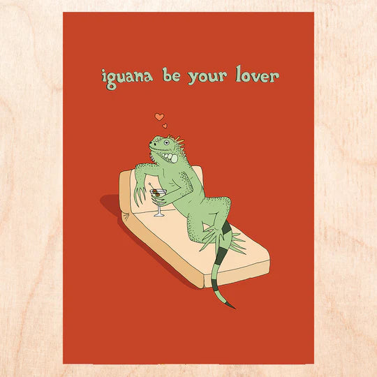 Iguana Be Card
