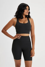 Rib High Rise Bike Short