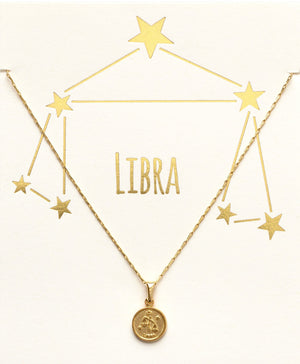Zodiac Medallion Necklace