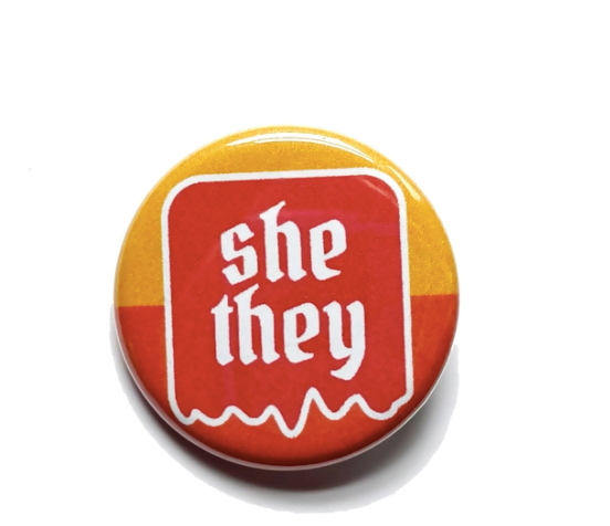 Pronoun Pins