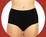 High Waisted Organic Cotton Undies/The Heavy