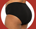 High Waisted Organic Cotton Undies/The Heavy